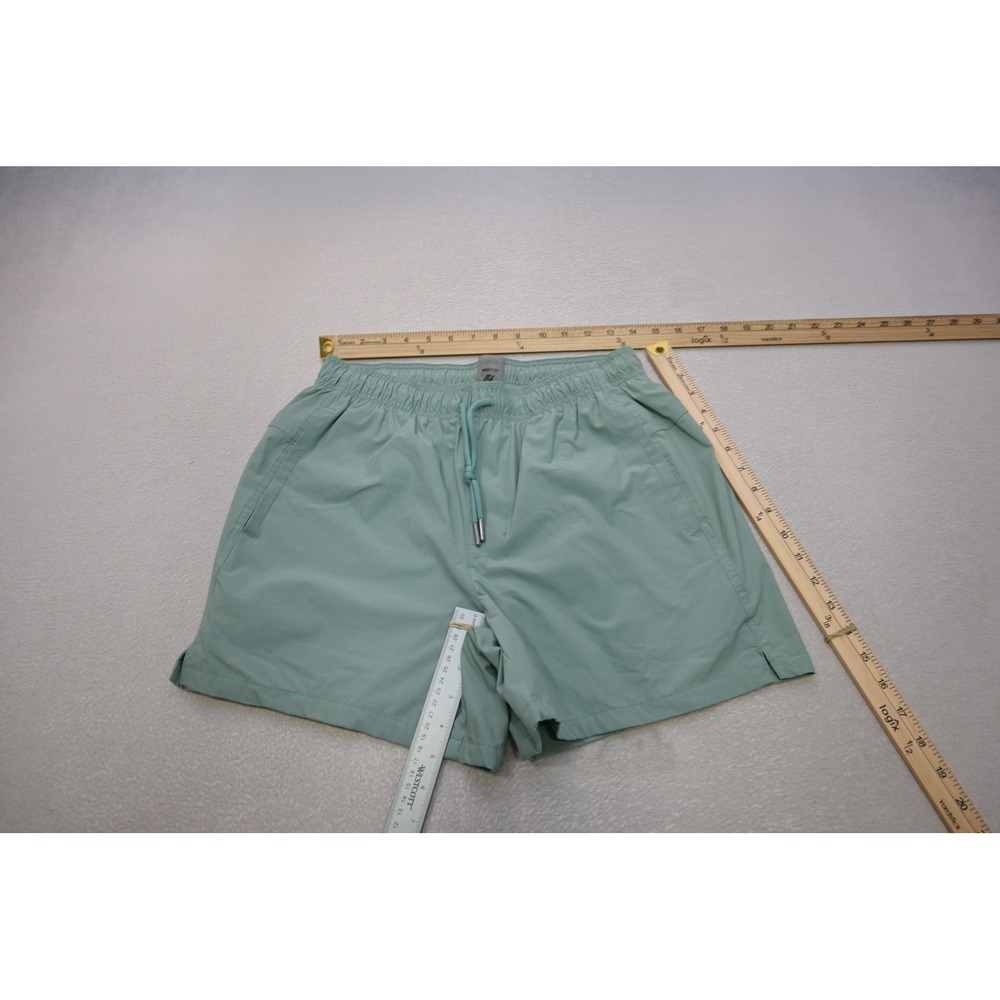 VRST Athletic Shorts Mens Medium Sage Green Mesh Lined Drawstring Excellent